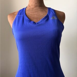 Adidas Women's Vibrant Blue Tank Top (XS)